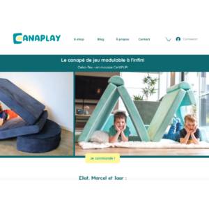 site de canaplay realisé par MMBEWEB